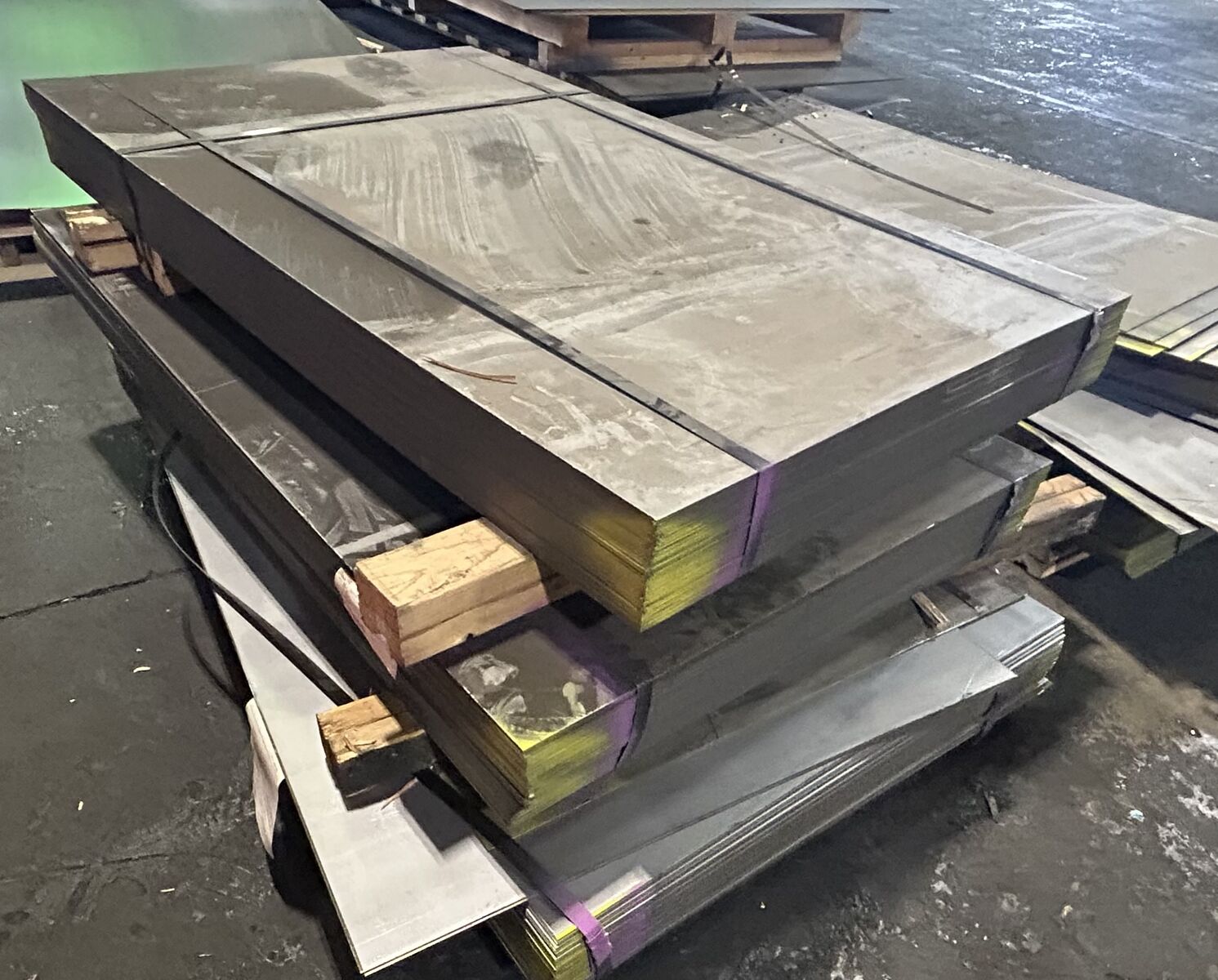 JUST ARRIVED! Surplus Hot Rolled P&O Sheet 12 Ga x 40.62" x 59.12" - $35.95 each