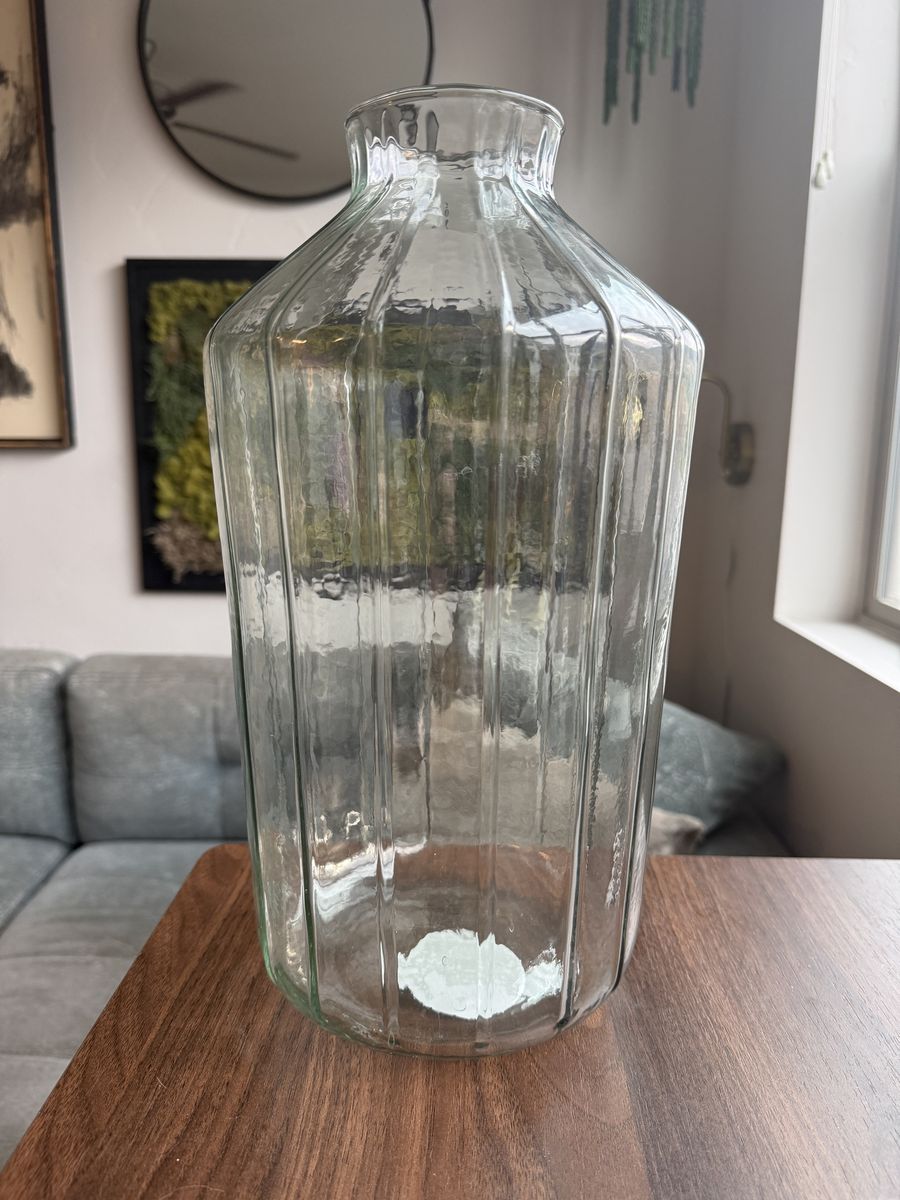 Hearth & Hand With Magnolia Large Ribbed Vase
