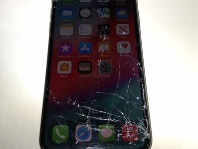 Apple iPhone X Motherboard & Parts - Fully Working, Unlocked - Glass Cracks