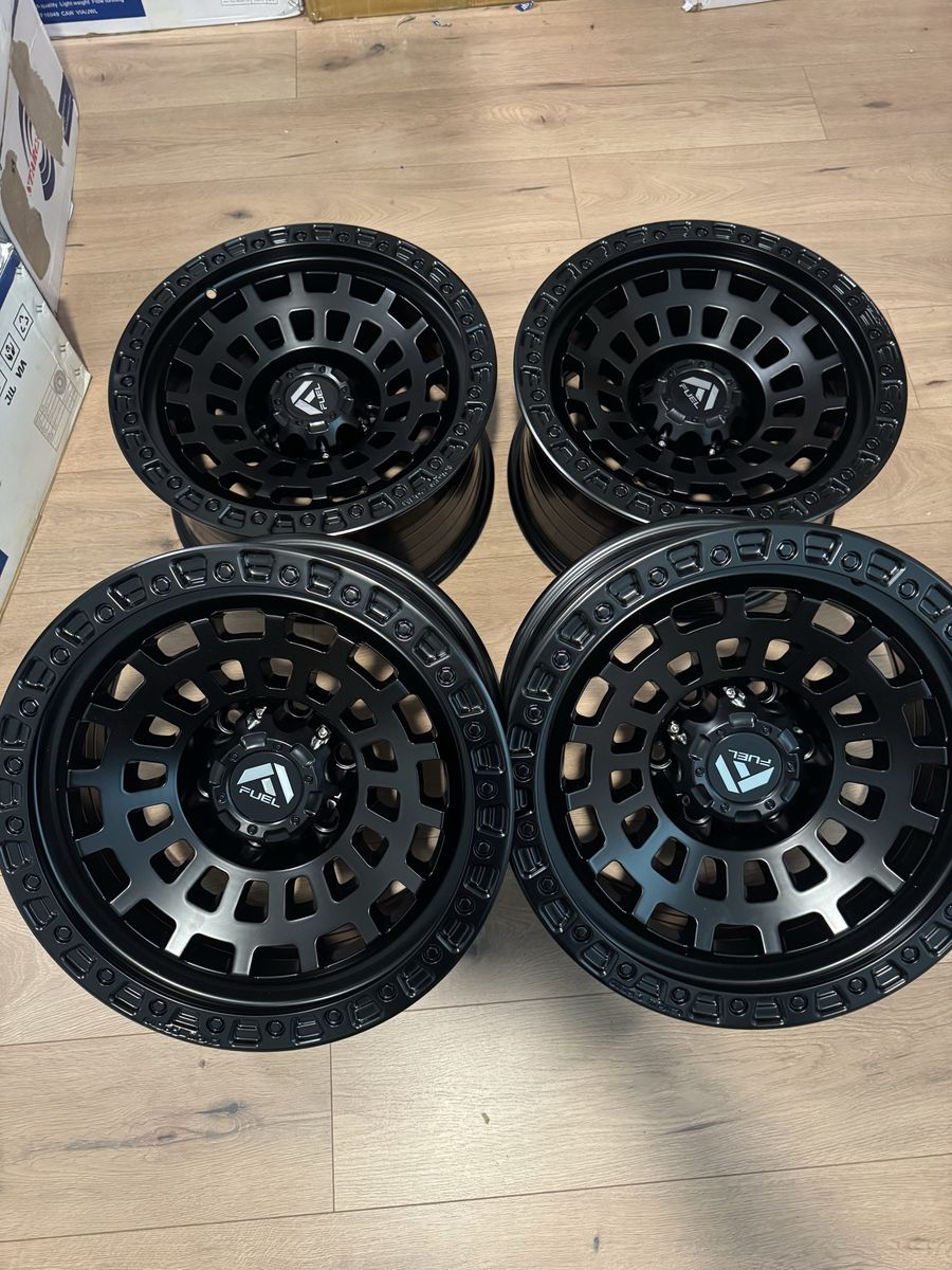 17” 6x139.7 4Set Fuel Style Wheels A.M