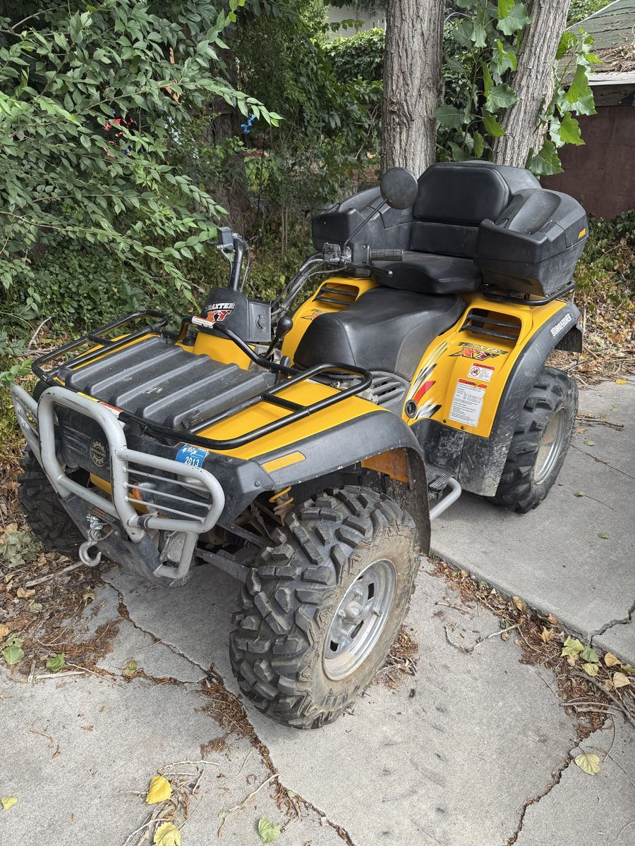 2001 Bombardier Traxter 500 XT 4x4 Utility ATV