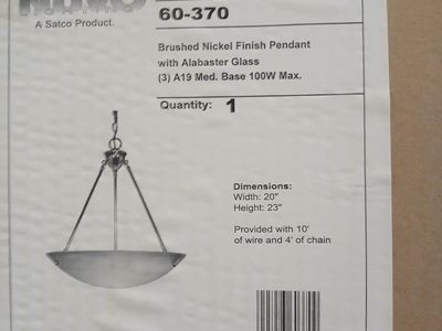 Pendant Over Head Light $45