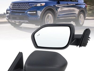 2020-2025 Ford Explorer w/ Manual Folding Power Glass Heated Blind Spot Left-Drivers Side Mirror