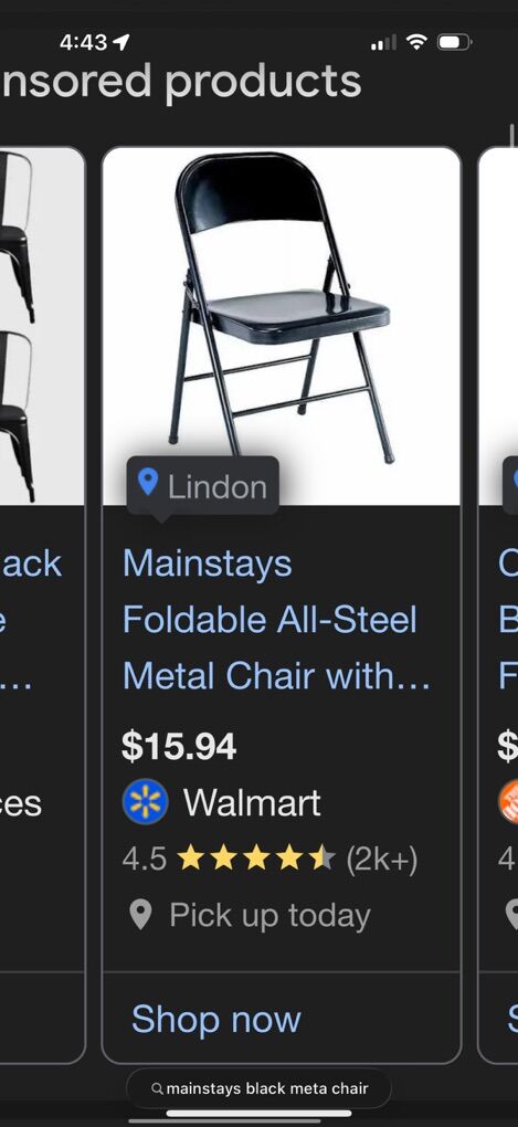 Metal Folding Chair
