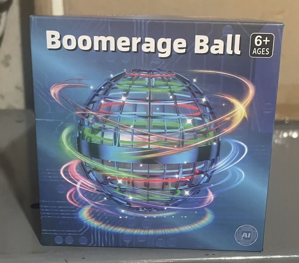 Boomerage Ball Flying Orb-  mini Drone Toy