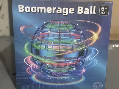 Boomerage Ball Flying Orb- mini Drone Toy
