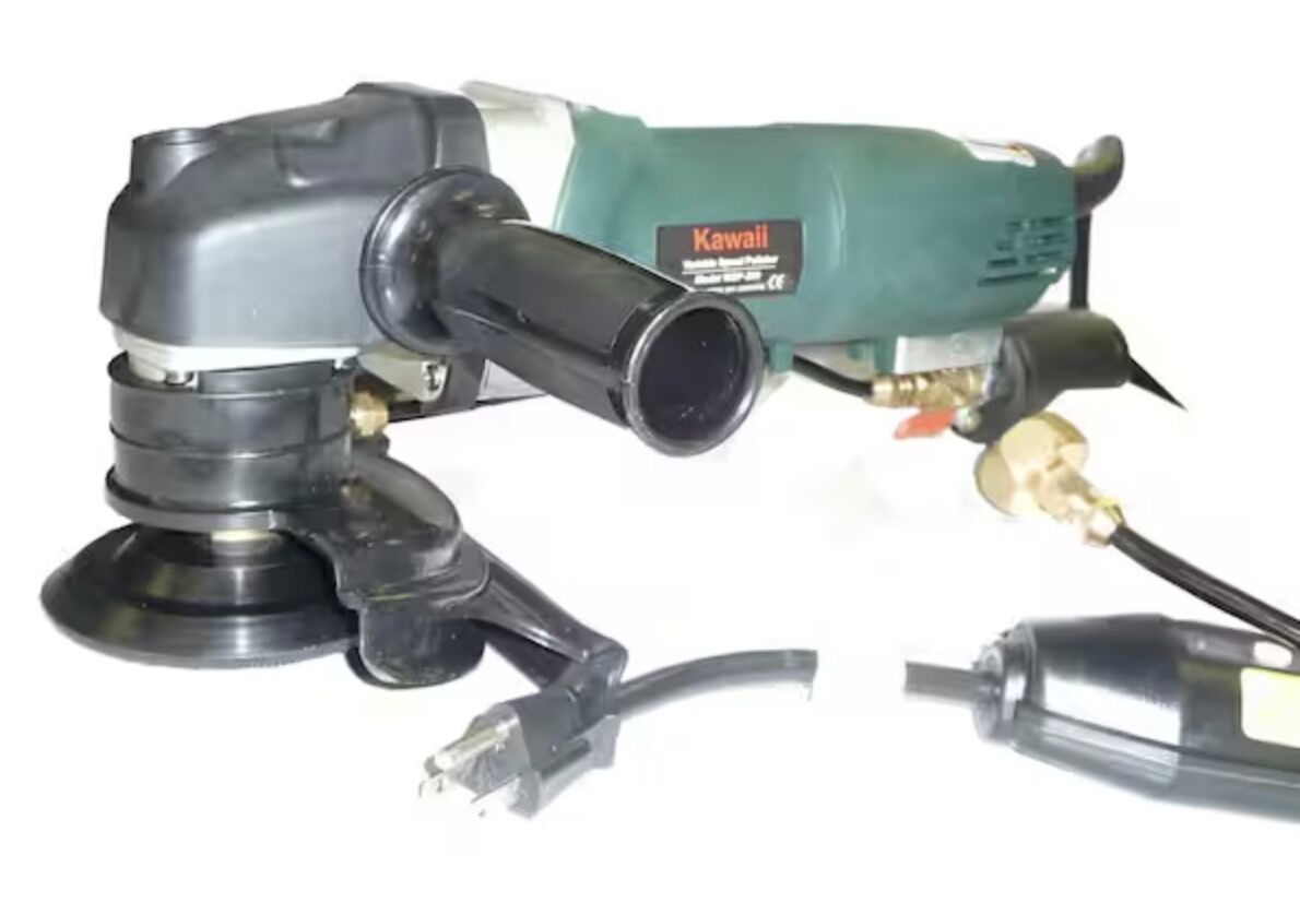 Kawaii 5 in. Wet Stone/Concrete Polisher Variable Speed