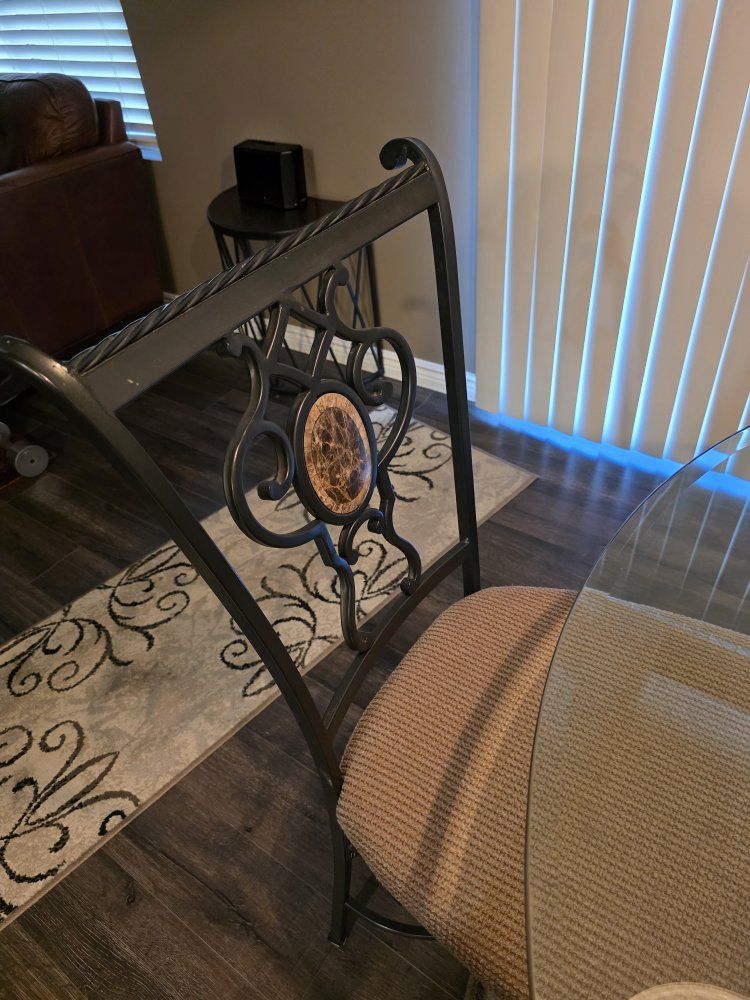 Dining table 4 chairs