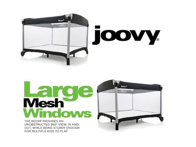Joovy Room 2 - Large Portable Playpen, like new condition