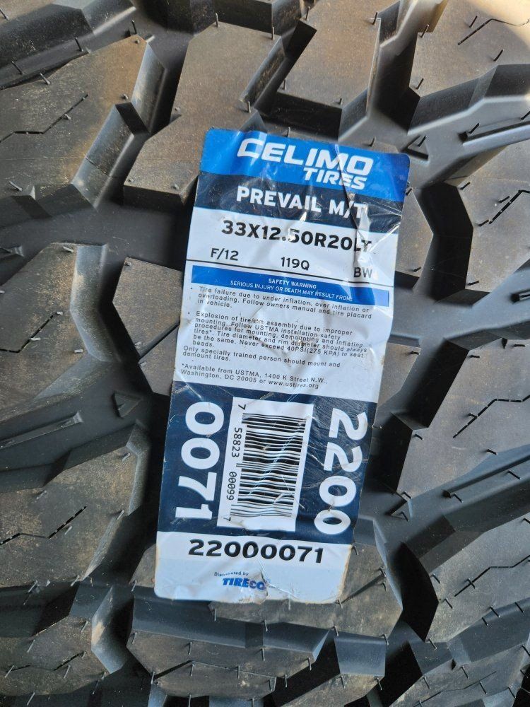 33x12.50r20 celimo prevail mt