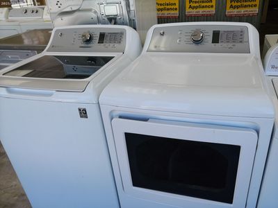 High Efficiency Top Load Washer and Electric Dryer~Without Agitator~90 Day Guarantee