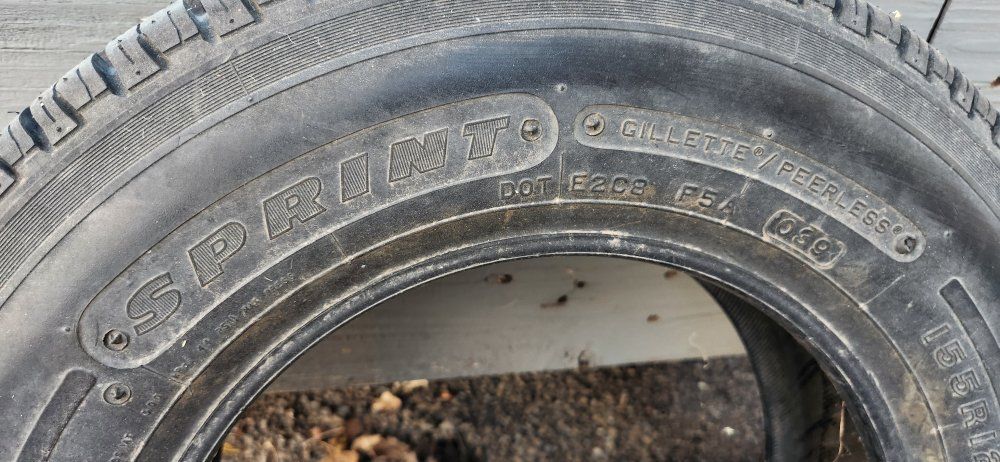 Sprint 155R12 76T Tubeless tire