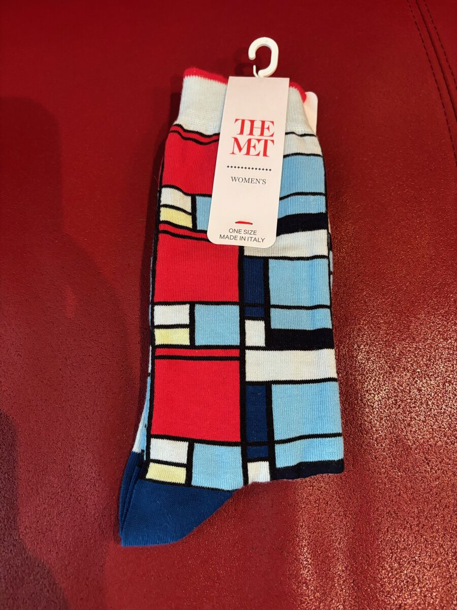 NWT: Mondrian Socks from The Met - $7