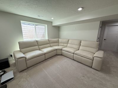 NEW Genuine Leather Power Reclining Sectional
