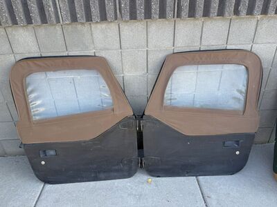 Jeep TJ Hard Lower Half Doors With Soft Uppers