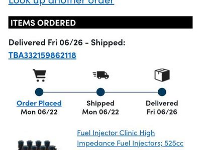 Fuel Injector Clinic R102768-B High Impedance 525cc Fuel Injectors for 03-18 RAM 1500