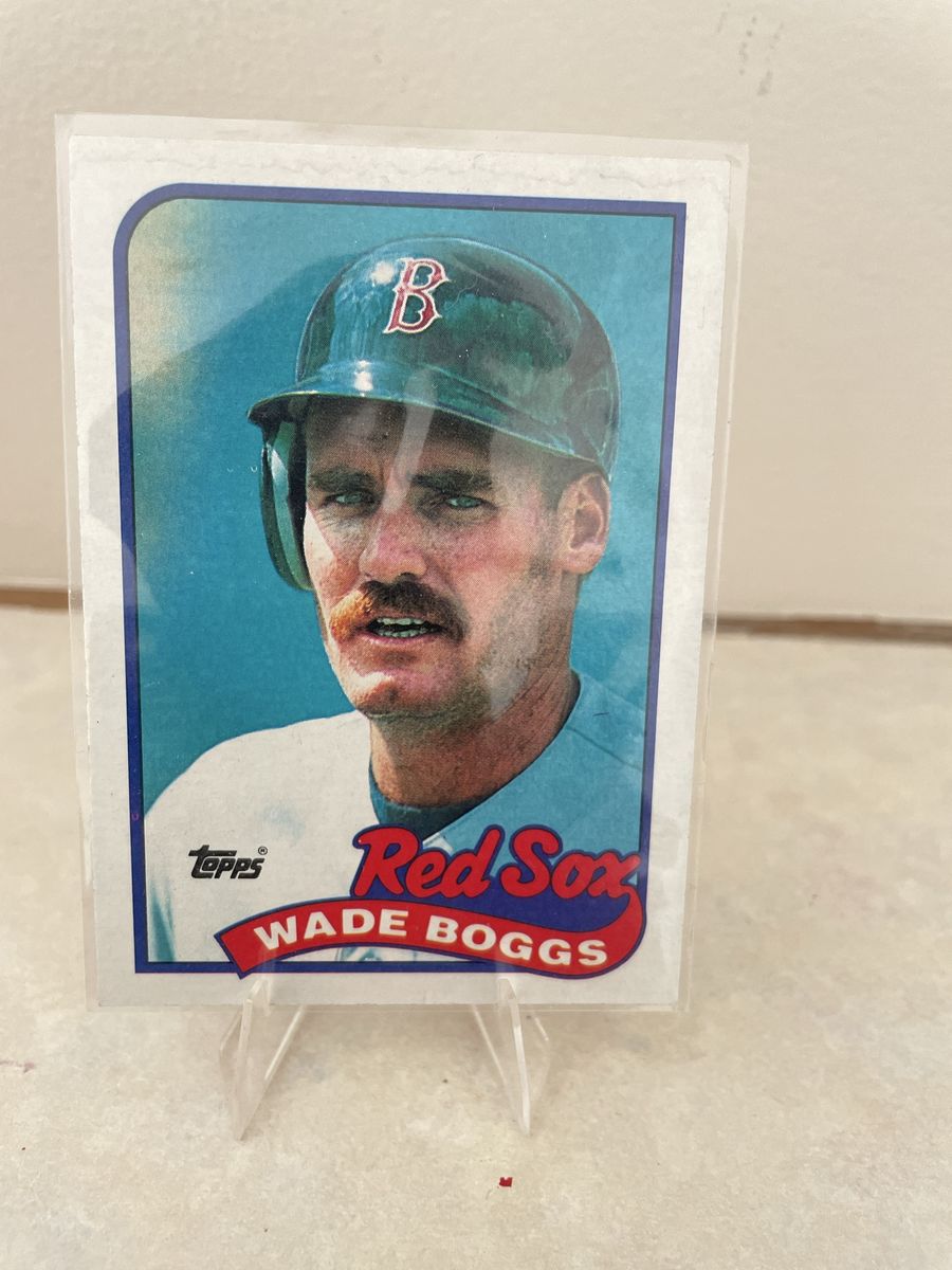 Wade Boggs 1986 Topps Baseball Card - Boston Red Sox #120 - Excellent Condition