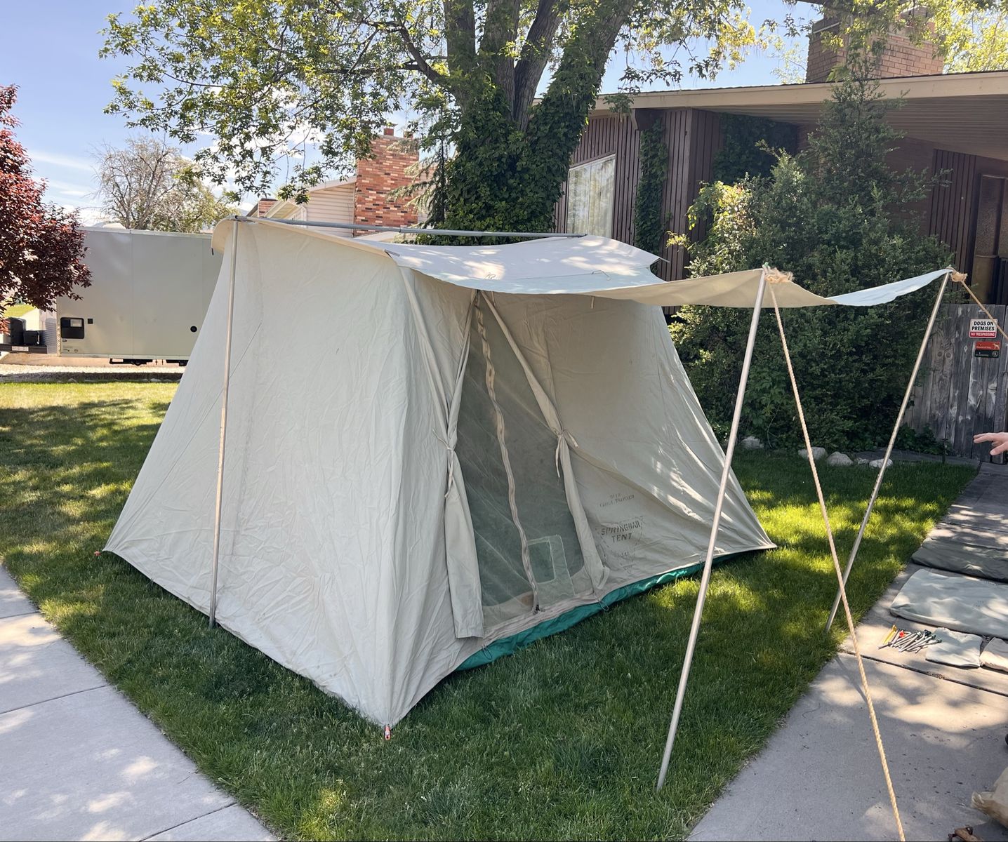 Vintage Springbar Family Traveler 9110 Tent