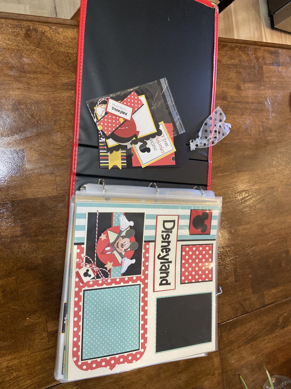 Premade Disney scrapbook