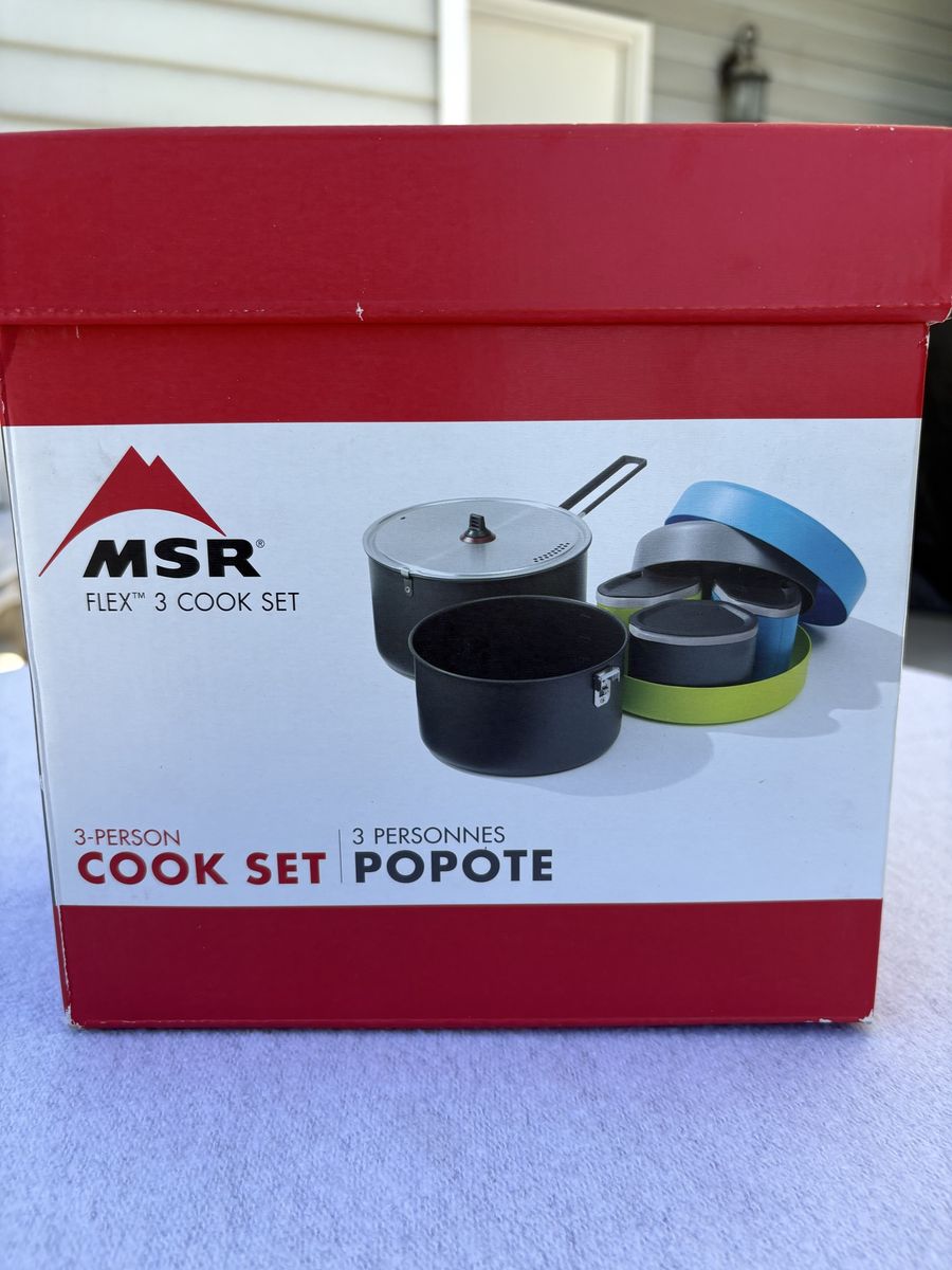 MSR FLEX 3 COOK SET NEW!!!