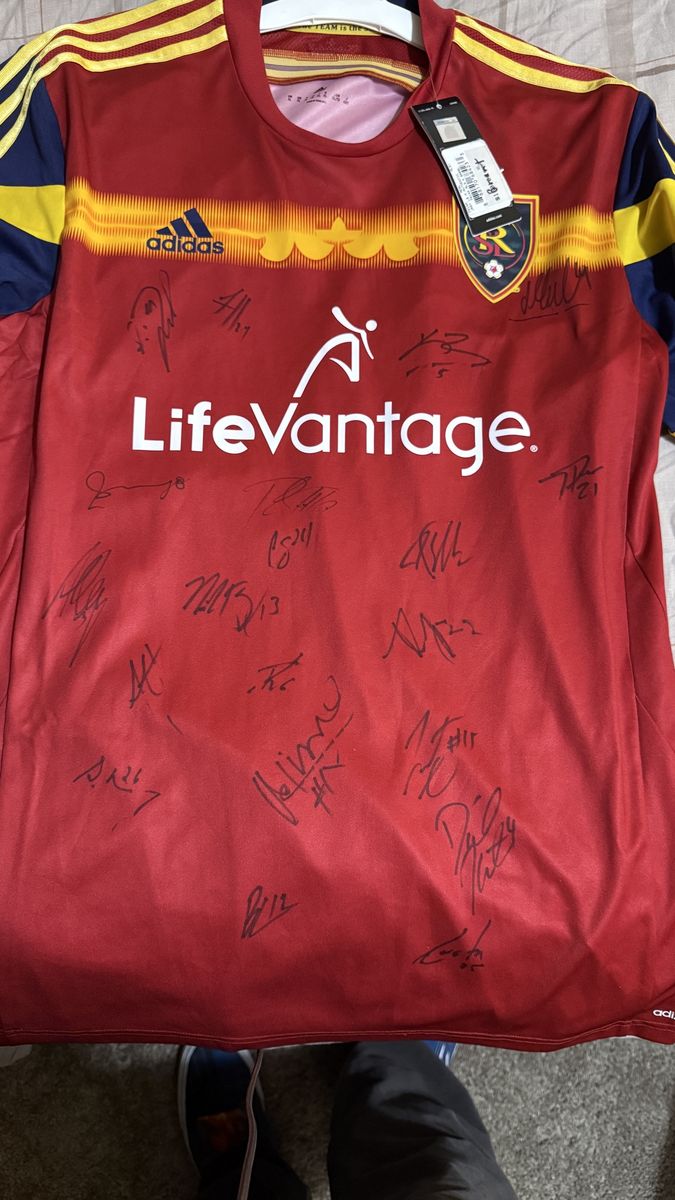Full Team (2017) Autographed RSL Jersey