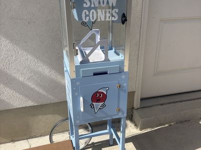 Like New Snow Cone Machine – Used Once!