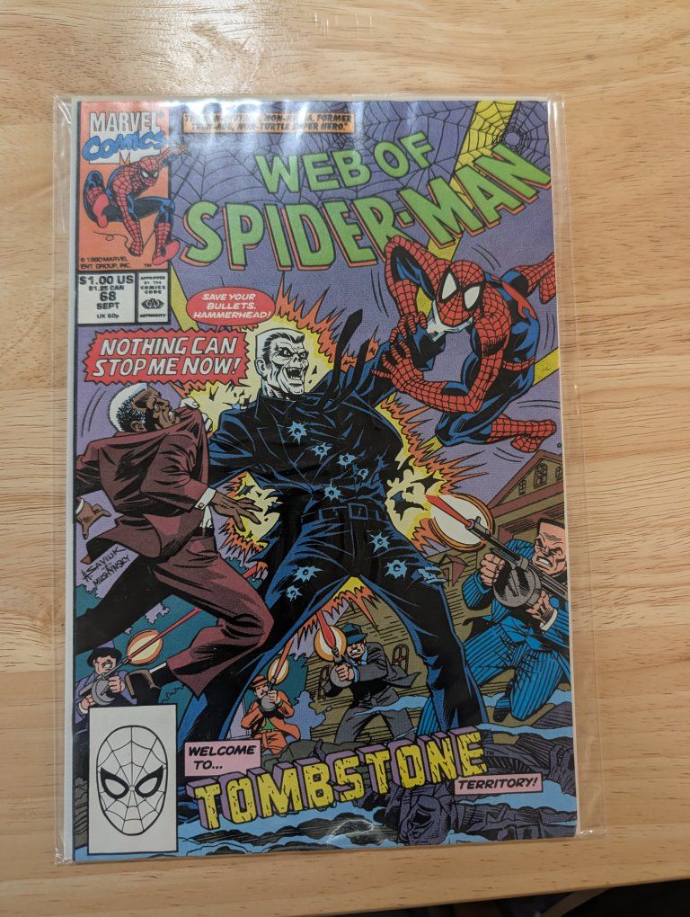 Web of Spider-Man Conway Savilik Volume 1 #68 Marv