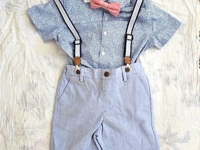 Next direct toddler boys shirt and short set