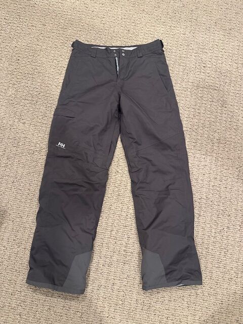 Helly Hansen Grey Snow Pants. Mens Size small.