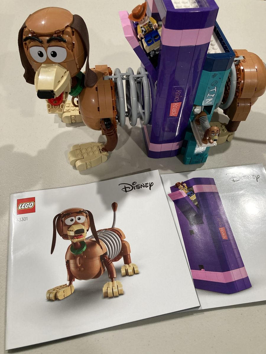 Lego Toy Story: Slinky Dog Book Ends