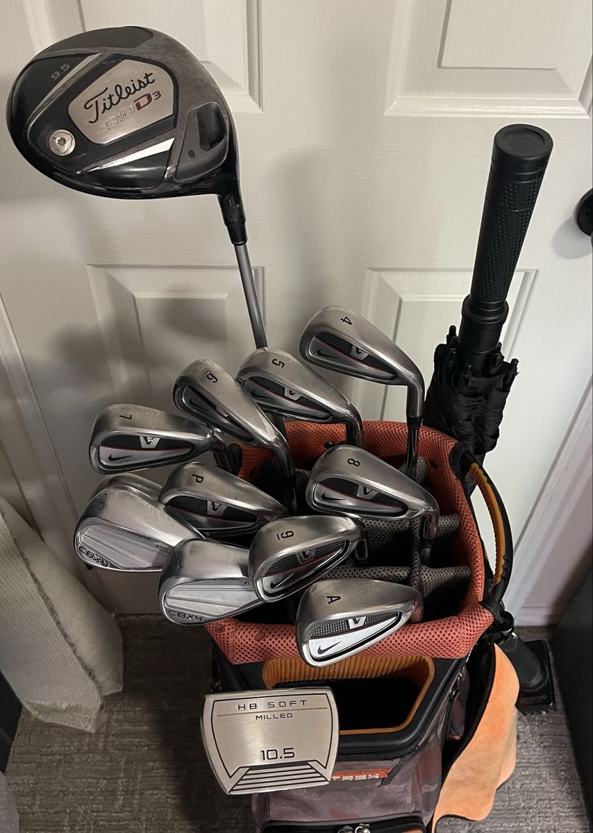Nike VR Full Cavity+Titleiest D3 Driver+Cleveland CBX4 Wedges+Cleveland HB Putter