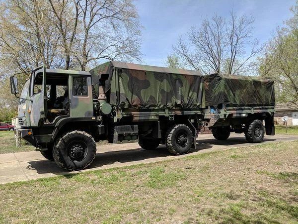 LMTV M1078 M1082 Military Truck Camoflauge Cargo Cover