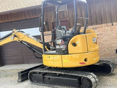 400 Hour CAT! Powerful 2019-2020 Caterpillar 303.5E2 CR mini excavator 7800lbs only! SERVICED! 303 series