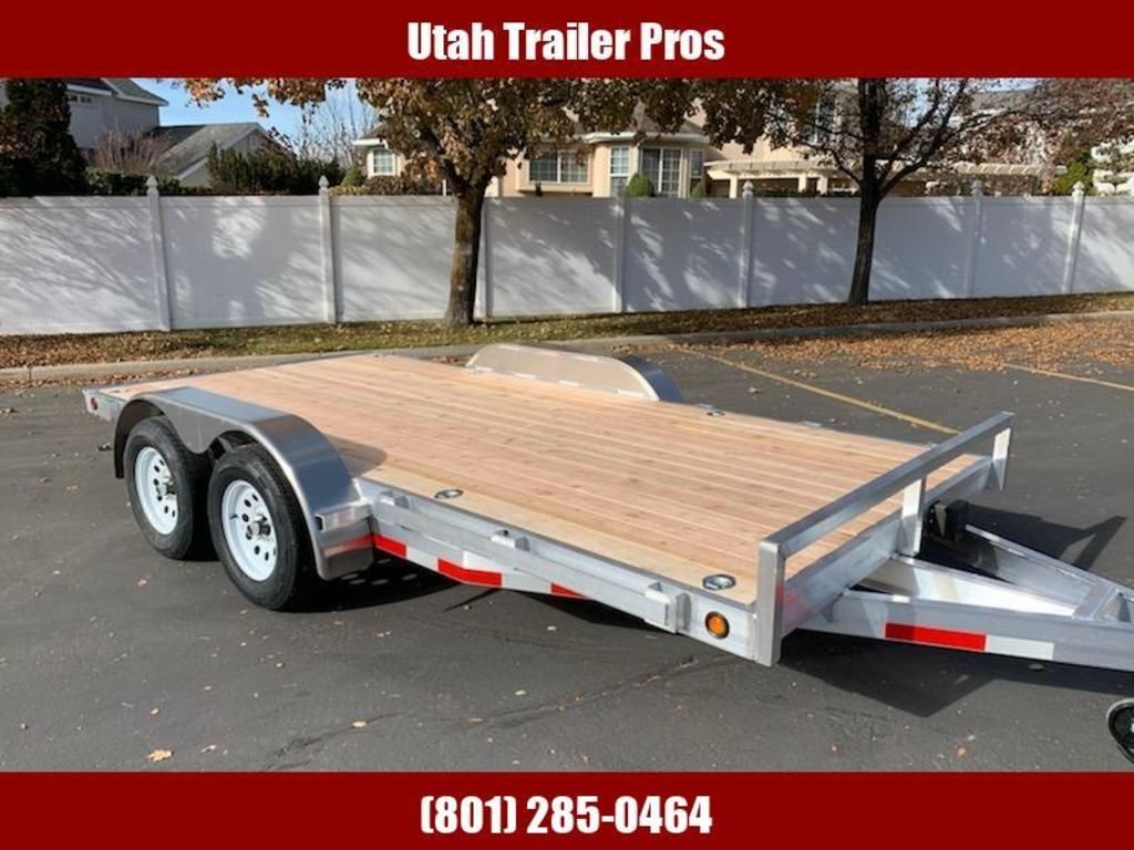 2026 Baughman 7x16 Aluminum Car Hauler/UTV/ATV Trailer New