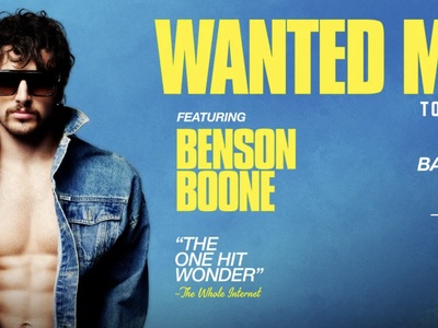 Benson Boone Concert Tickets 8/14 in Las Vegas
