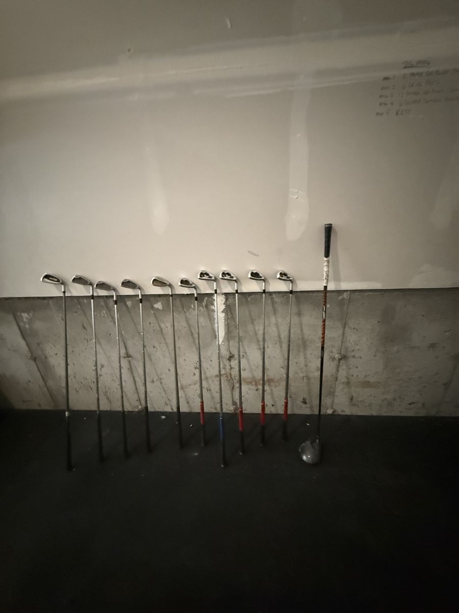 Used Golf Irons and Driver