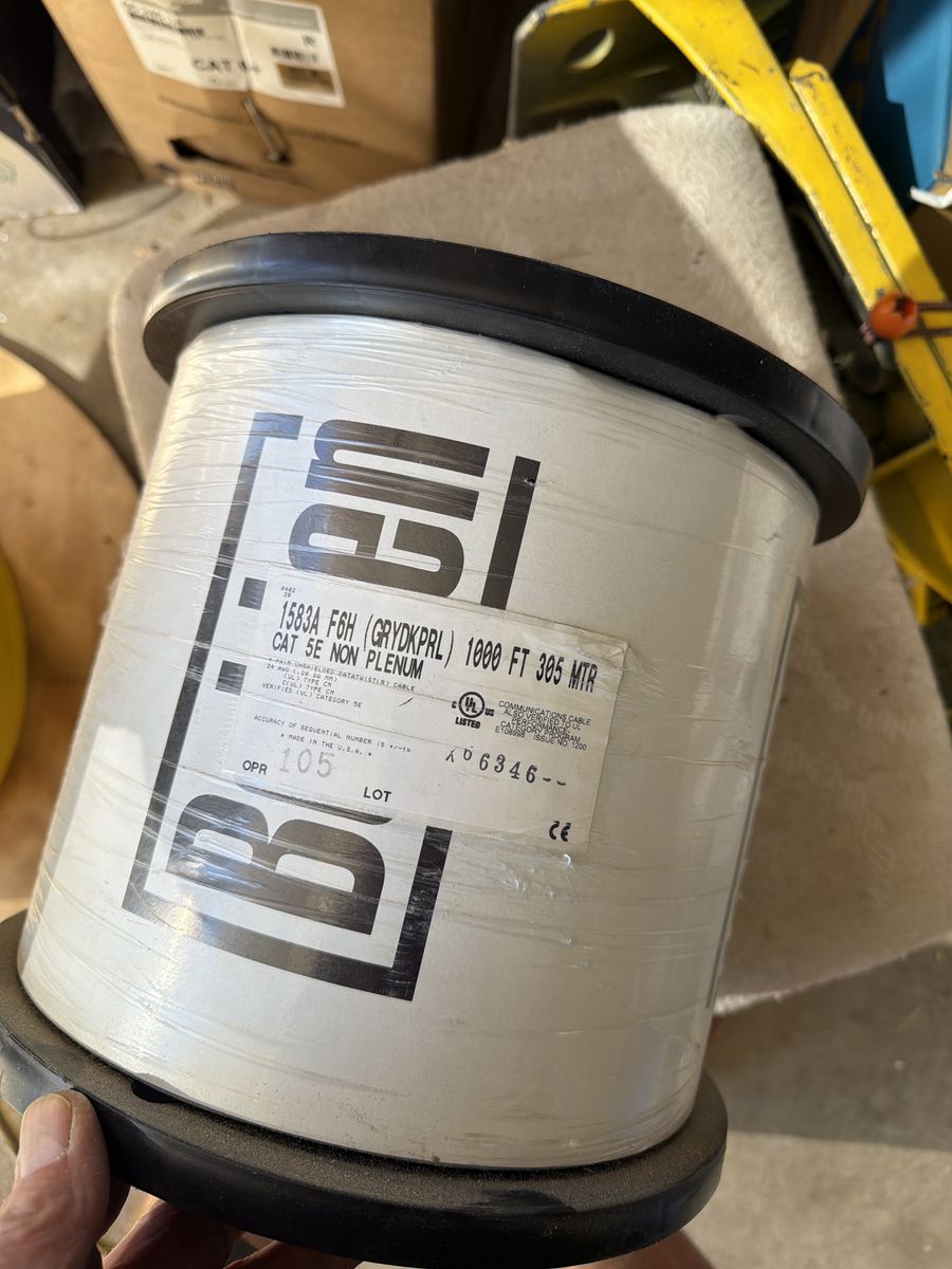 Catagory 5E Wire 1000'