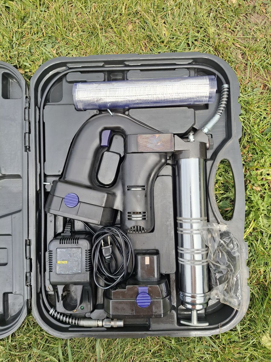 Neiko Pro Cordless Electric Grease Gun with Warmer