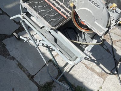Rigid 10” 15amp tile saw