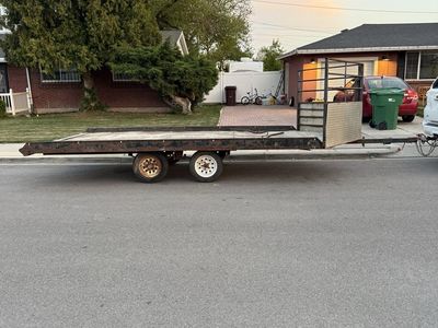 Snowmobile trailer