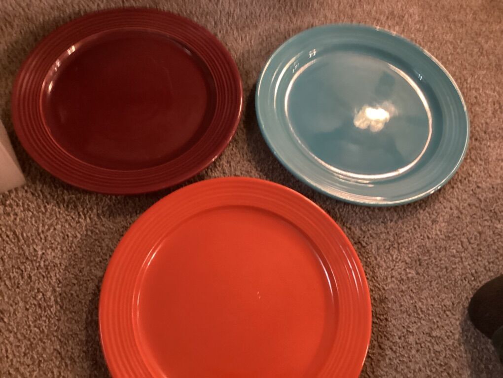 Vintage Bauer Pottery 13 Monterey Platters