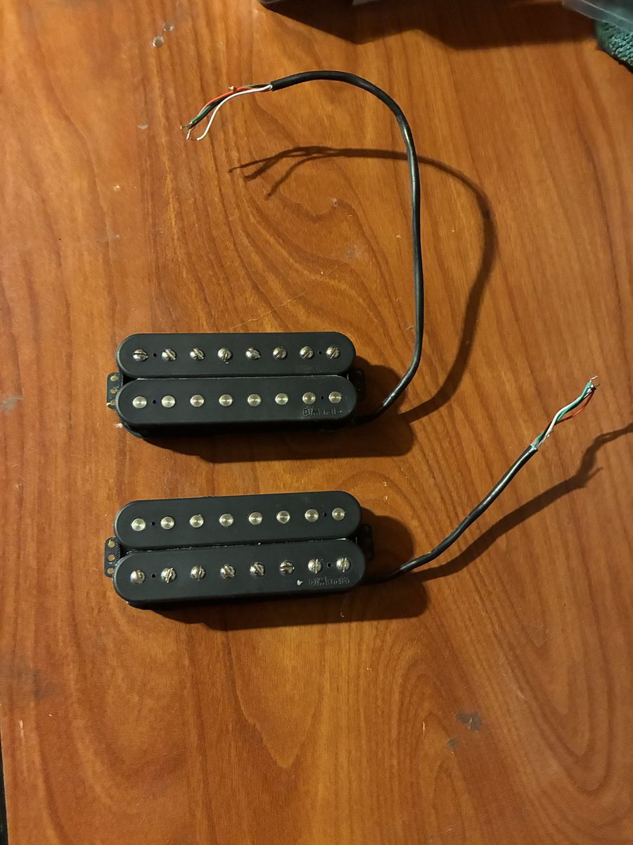 DiMarzio PAF 8 String Guitar Pickup Set 