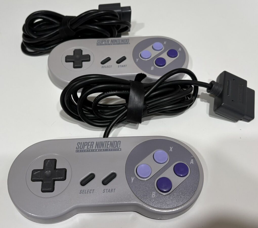 Super Nintendo Original Controllers