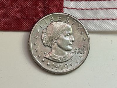 1979 Susan B. Anthony One Dollar Coin - Circulated US Currency