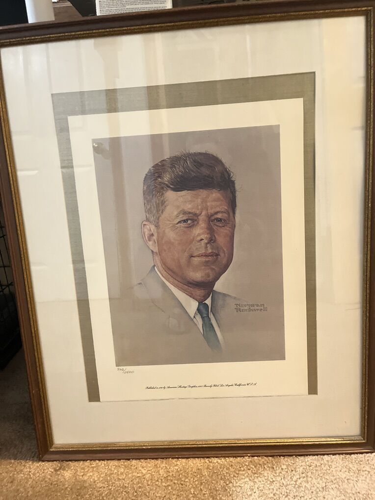 Jfk Lithograph