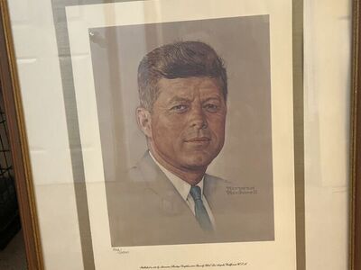 Jfk Lithograph