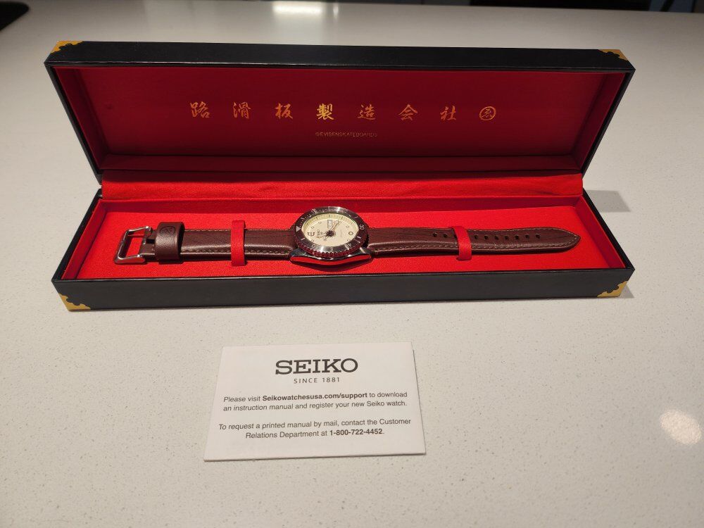 Seiko 5 Sports Evisen Skateboards Limited Edition