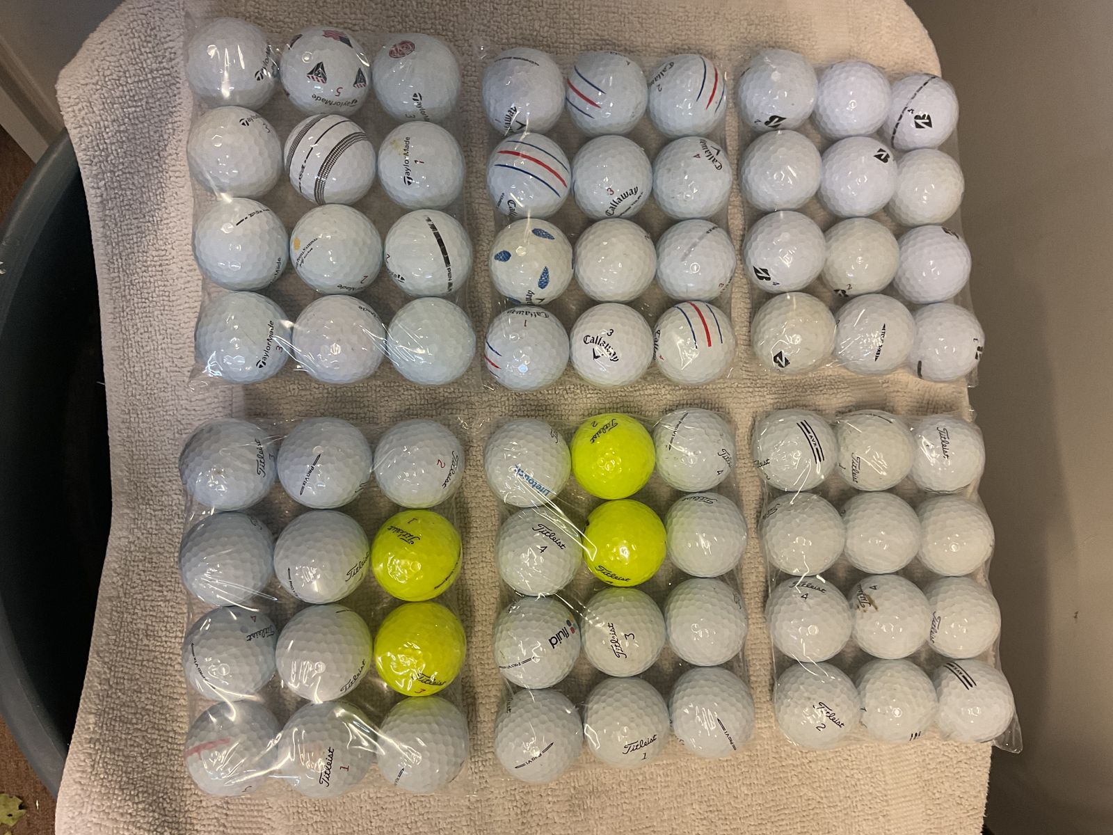 Premium Used Golf Balls for sale- Titleist, Callaway, Bridgestone & Taylor Made