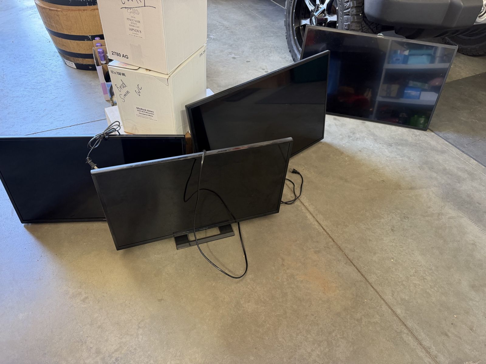 4 tvs forsale