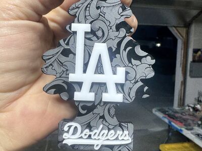 LA Dodgers Little Tree